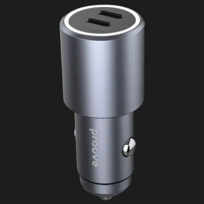 АЗУ Proove Double Energy 50W (Type-C + Type-C) (Metal Gray)