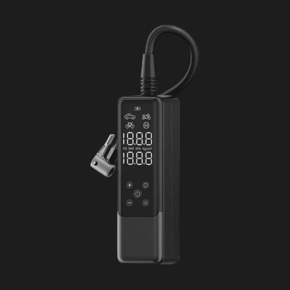 Автомобільний портативний насос WIWU Multi-Mode Car Inflator Wi-Ai001 (Black)
