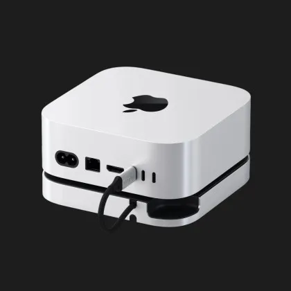Подставка-док-станция Satechi Mac Mini M4 Stand & Hub with SSD Enclosure (Silver) (ST-GNMMES)