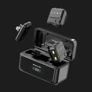 Беспроводной петличный микрофон WIWU Duo Wi-WM005 (Type-C/Lightning) в Херсоне