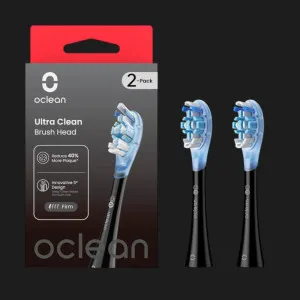 Насадка для зубної щітки Oclean UC01 G02 Ultra Clean Brush Head (Black) в Хмельницькому
