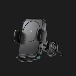 Автотримач WIWU Car Mount CH-321 Almighty Wireless Charger 15W (Black) в Хмельницькому