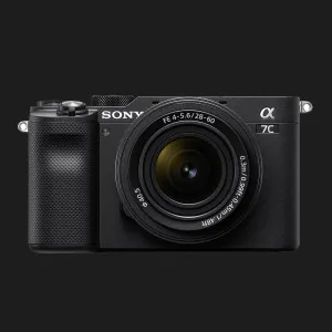 Цифровой фотоаппарат Sony Alpha A7C kit 28-60 mm (Black) (ILCE7CLB) (Standard) в Броварах