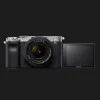 Цифровий фотоапарат Sony Alpha A7C kit 28-60 mm (Silver) (ILCE7CLS) (Standard)