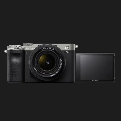 Цифровий фотоапарат Sony Alpha A7C kit 28-60 mm (Silver) (ILCE7CLS) (Standard) в Ковелі