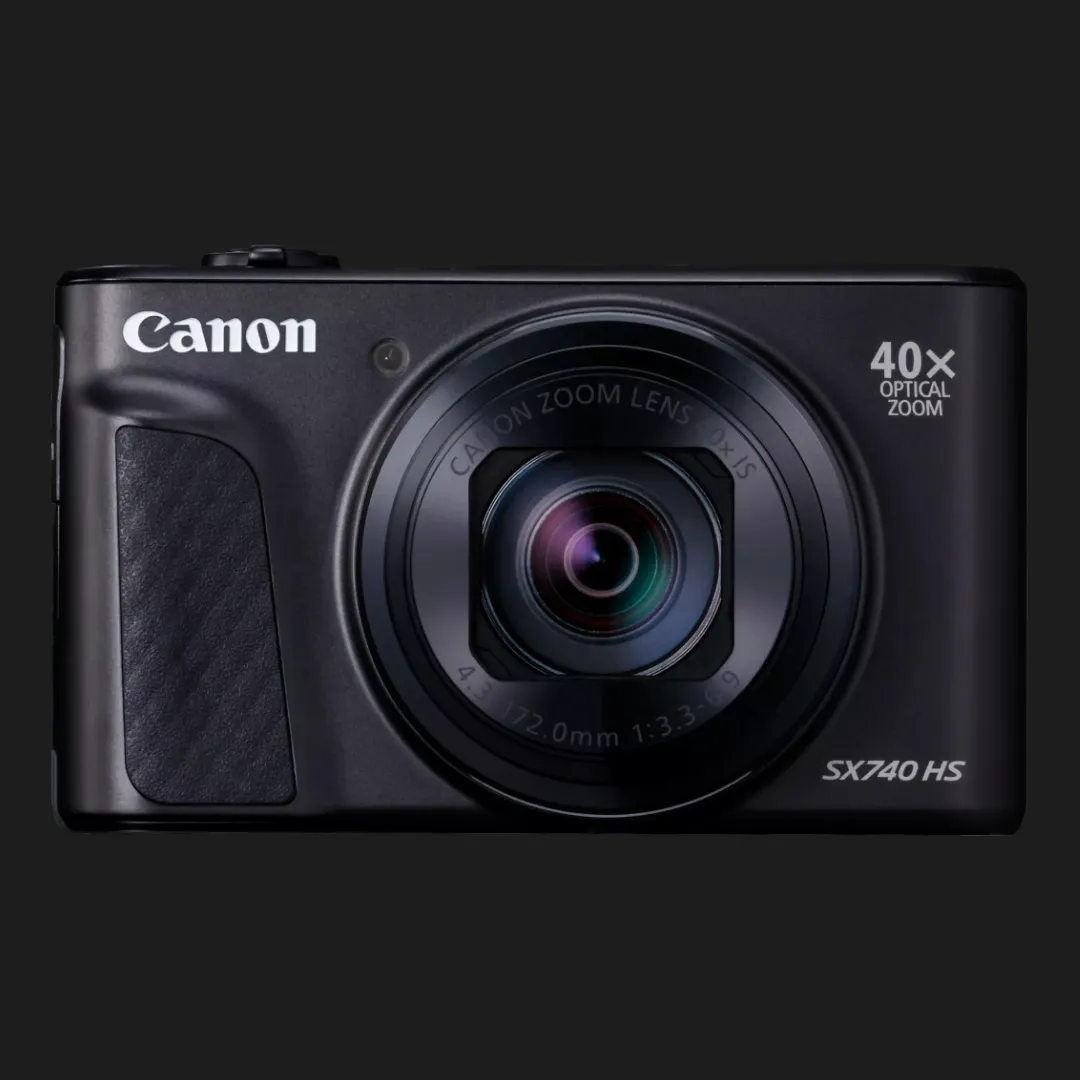 Компактний цифровий фотоапарат Canon PowerShot SX740 HS (Black) (2955C012) (Standard)