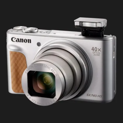 Компактний цифровий фотоапарат Canon PowerShot SX740 HS (Silver) (2956C012) (Standard) в Ковелі