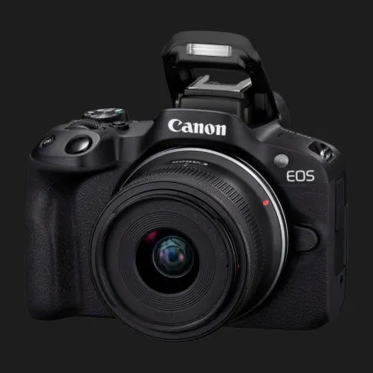Цифровий фотоапарат Canon EOS R50 kit RF-S 18-45mm IS STM + RF-S 55-210mm IS STM (Black) (5811C034) (Standard)
