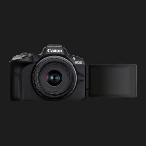 Цифровой фотоаппарат Canon EOS R50 kit RF-S 18-45mm IS STM + RF-S 55-210mm IS STM (Black) (5811C034) (Standard)