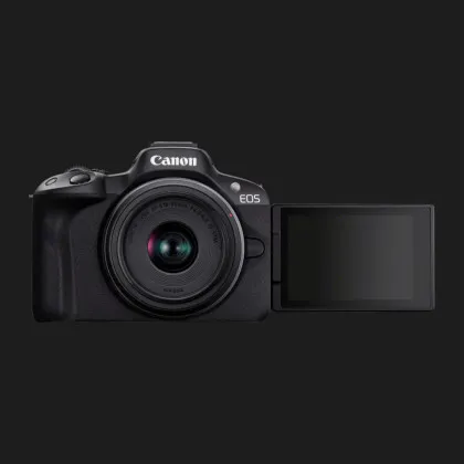 Цифровий фотоапарат Canon EOS R50 kit RF-S 18-45mm IS STM + RF-S 55-210mm IS STM (Black) (5811C034) (Standard)
