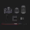 Цифровий фотоапарат Canon EOS R50 kit RF-S 18-45mm IS STM + RF-S 55-210mm IS STM (Black) (5811C034) (Standard)