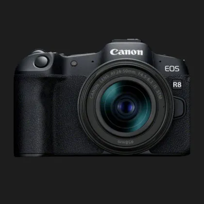 Цифровий фотоапарат Canon EOS R8 kit RF 24-50mm IS STM (Black) (5803C016) (Standard) в Ковелі