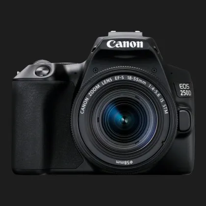 Цифровий фотоапарат Canon EOS 250D kit 18-55mm EF-S IS STM (Black) (3454C007) (Standard) в Ковелі