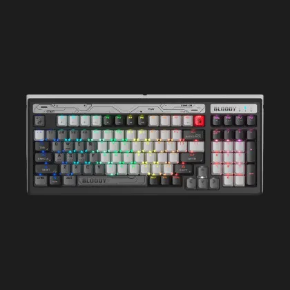 Клавіатура ігрова Bloody B950 RGB (Warrior Gray) (UA)