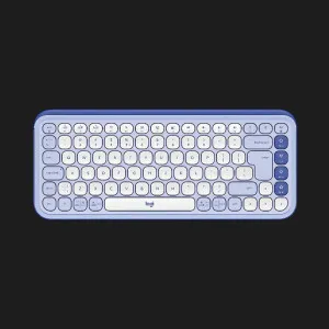 Клавіатура бездротова Logitech Pop Icon Keys (Lilac) (UA)