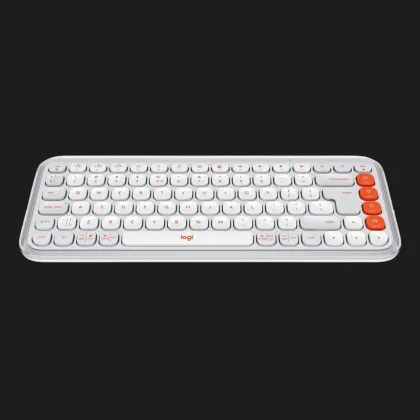 Клавіатура бездротова Logitech Pop Icon Keys (Off White) (UA) в Кропивницькому