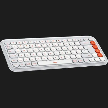 Клавіатура бездротова Logitech Pop Icon Keys (Off White) (UA) в Кропивницькому