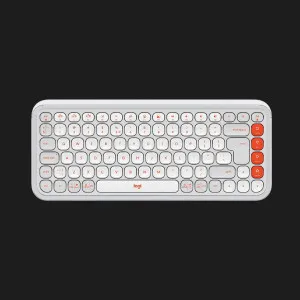 Клавіатура бездротова Logitech Pop Icon Keys (Off White) (UA)