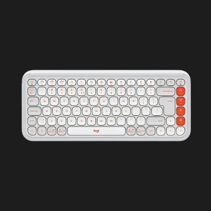 Клавіатура бездротова Logitech Pop Icon Keys (Off White) (UA) в Кропивницькому