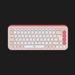 Клавіатура бездротова Logitech Pop Icon Keys (Rose) (UA)