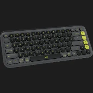 Клавіатура бездротова Logitech Pop Icon Keys (Graphite) (UA)