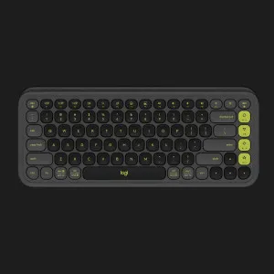 Клавіатура бездротова Logitech Pop Icon Keys (Graphite) (UA)