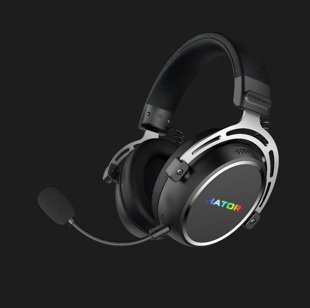 Ігрова гарнітура HATOR HYPERGANG 3 Hi-Res wireless (ESH55) (UA)