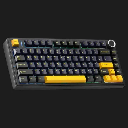 Клавіатура ігрова AULA F75 Wireless (Black)