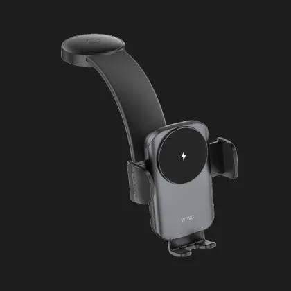 Автодержатель WIWU Universal Automatic Wireless Car Charger СН-322 (Black)