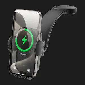Автотримач WIWU Universal Automatic Wireless Car Charger СН-322 (Black) у Луцьк
