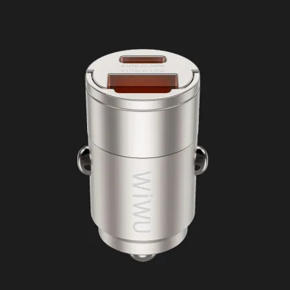 АЗУ Wi-QC028 Nano Series 30W Fast Car Charger (Titanium)