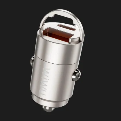 АЗУ Wi-QC028 Nano Series 30W Fast Car Charger (Titanium)