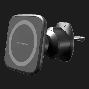 Автомобільний тримач Proove Block Magnetic Air Outlet Car Mount Magnetic Ring (Black) у Луцьк