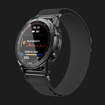 Ремінець Alpina Style Strap для Garmin 22 mm (Black)