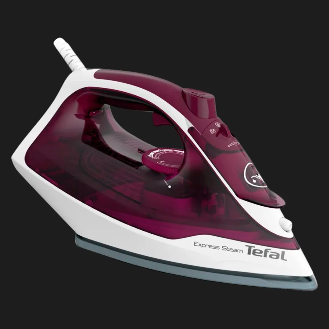 Праска Tefal FV2835E0 (White/Burgundy)
