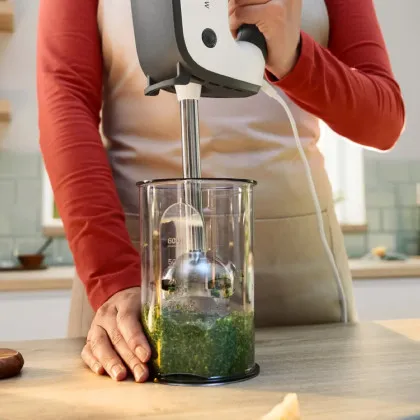 Ручний міксер Bosch MFQ 37470 (White/Gray)