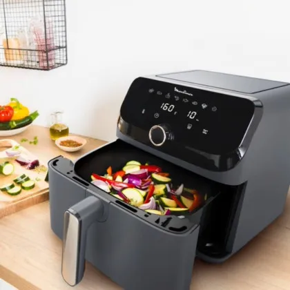 Мультипіч Moulinex Easy Fry Mega (Gray)