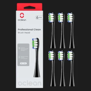 Насадка для зубної щітки Oclean P1C5 B06 Professional Clean Brush Head (Black) в Хмельницькому