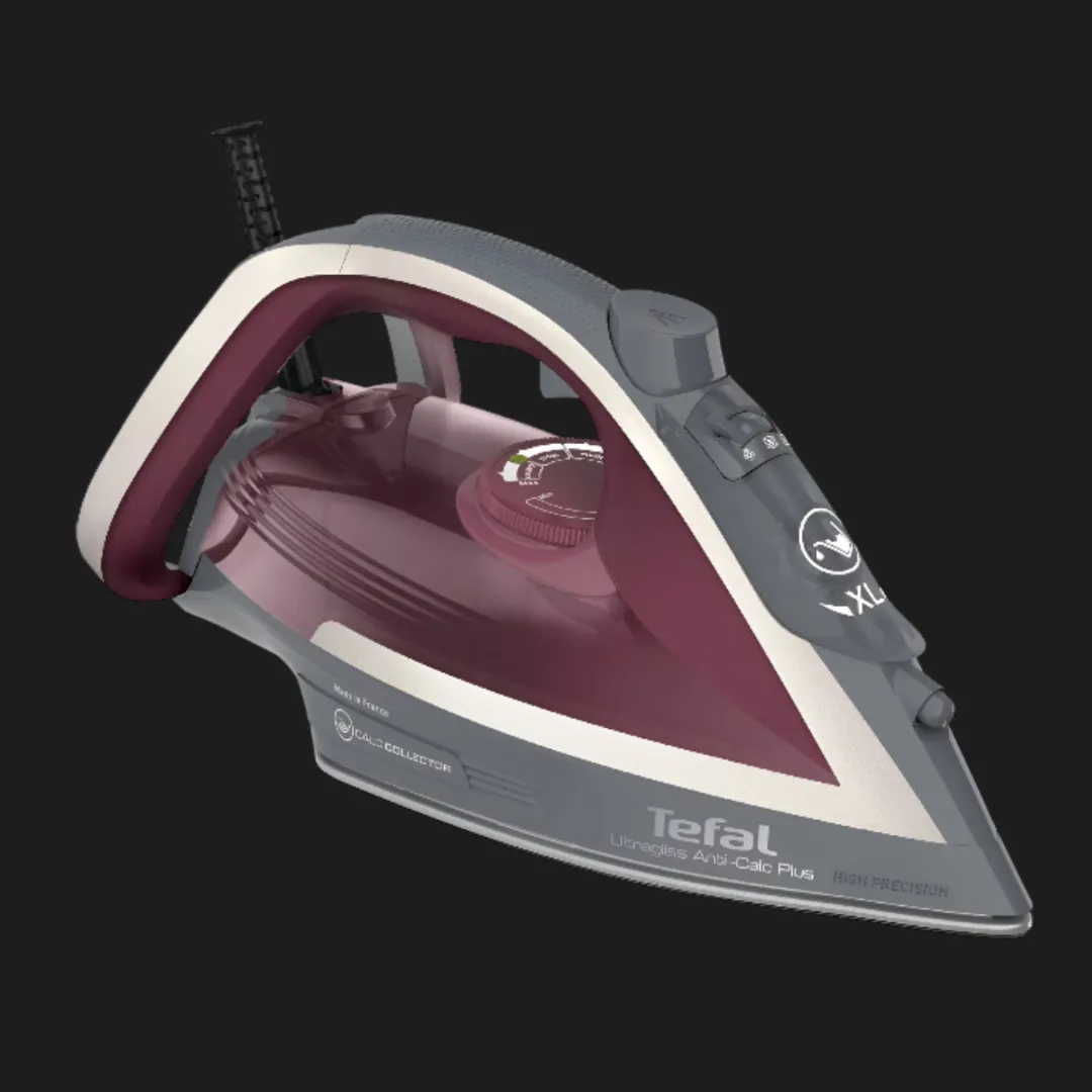 Праска Tefal FV6840E0 (Burgundy/Gray)