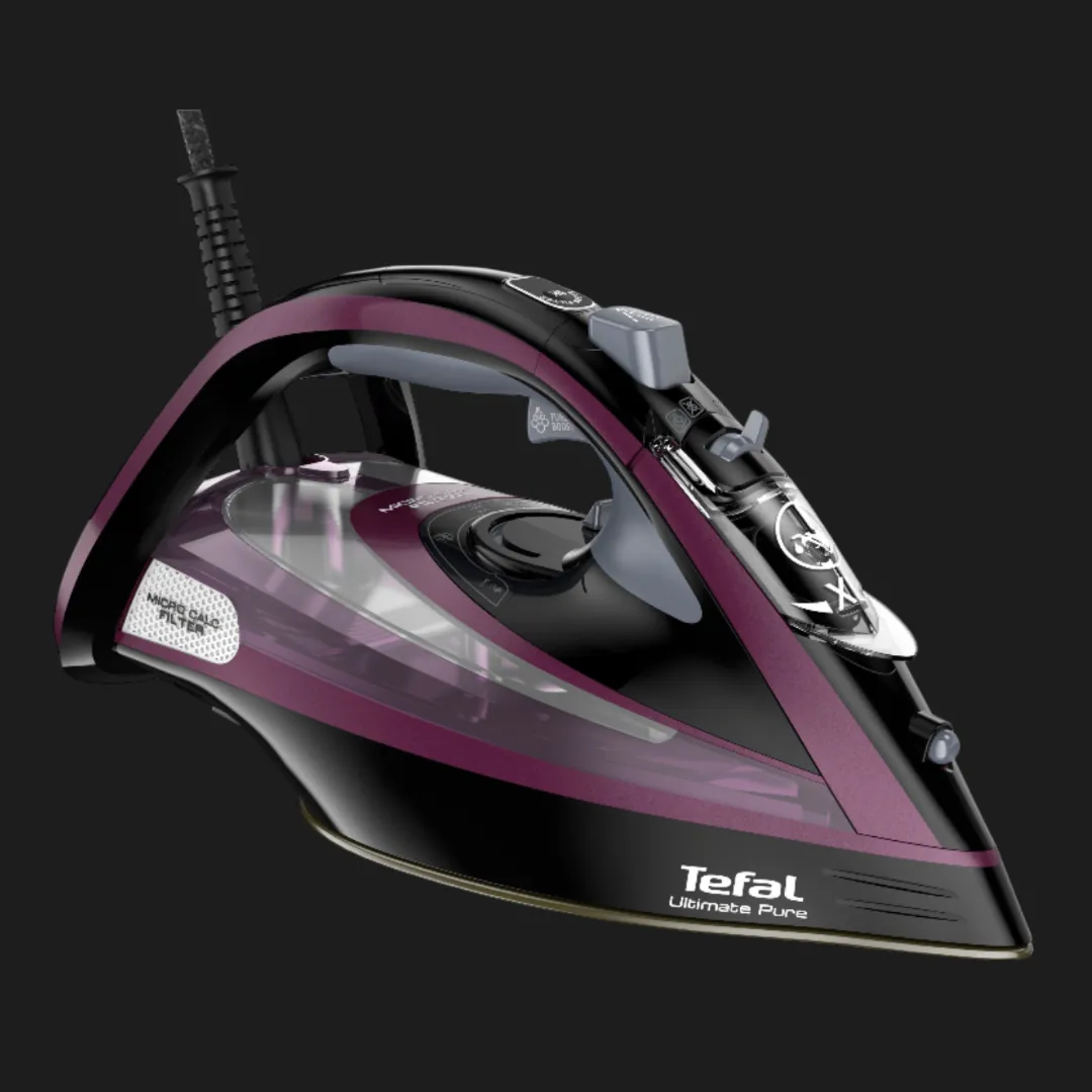 Праска Tefal FV9835E0 (Black/Burgundy)