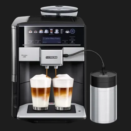 Кофемашина Siemens EQ6 Plus S800 (Sapphire Black Metallic) (TE658209RW) (UA)