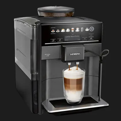 Кофемашина Siemens EQ6 Plus S100 (Sapphire Black Metallic) (TE651319RW) (UA)