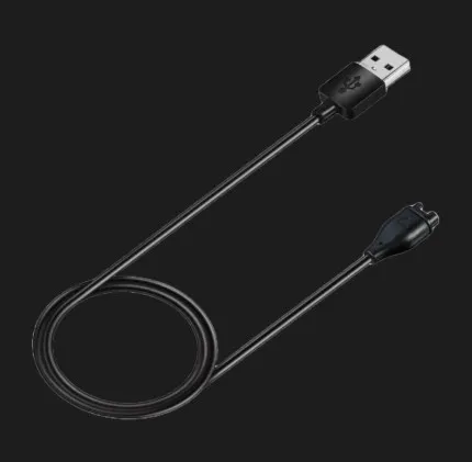 Зарядний кабель USB-A для Garmin Fenix, Enduro, Tactix, Instinct, Vivoactiv, Venu, Epix, Forerunner (010-12491-01-R)