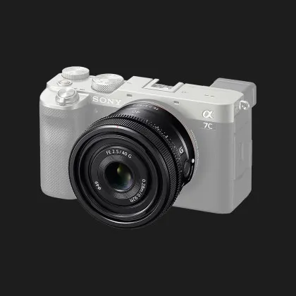 Стандартний об'єктив Sony FE 40mm f/2.5 G (SEL40F25G.SYX) (Standard)