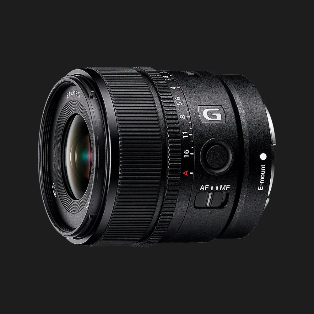 Ширококутний об'єктив Sony E 15mm f/1.4 G (SEL15F14G.SYX) (Standard)