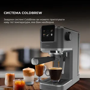 Рожковая кофеварка Cecotec Cafelizzia ColdBrew (Black) (CCTC-00270) в Сваляве