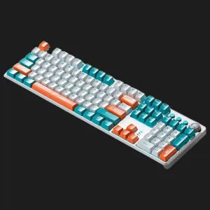 Клавіатура ігрова Aula F2088 PRO (White/Blue) (UA)