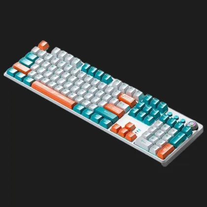 Клавіатура ігрова Aula F2088 PRO (White/Blue) (UA)