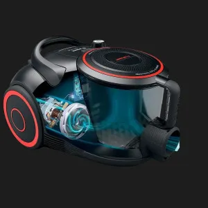 Пылесос безмешковый Bosch Serie 6 BGS41POW2 (Black) в Сваляве
