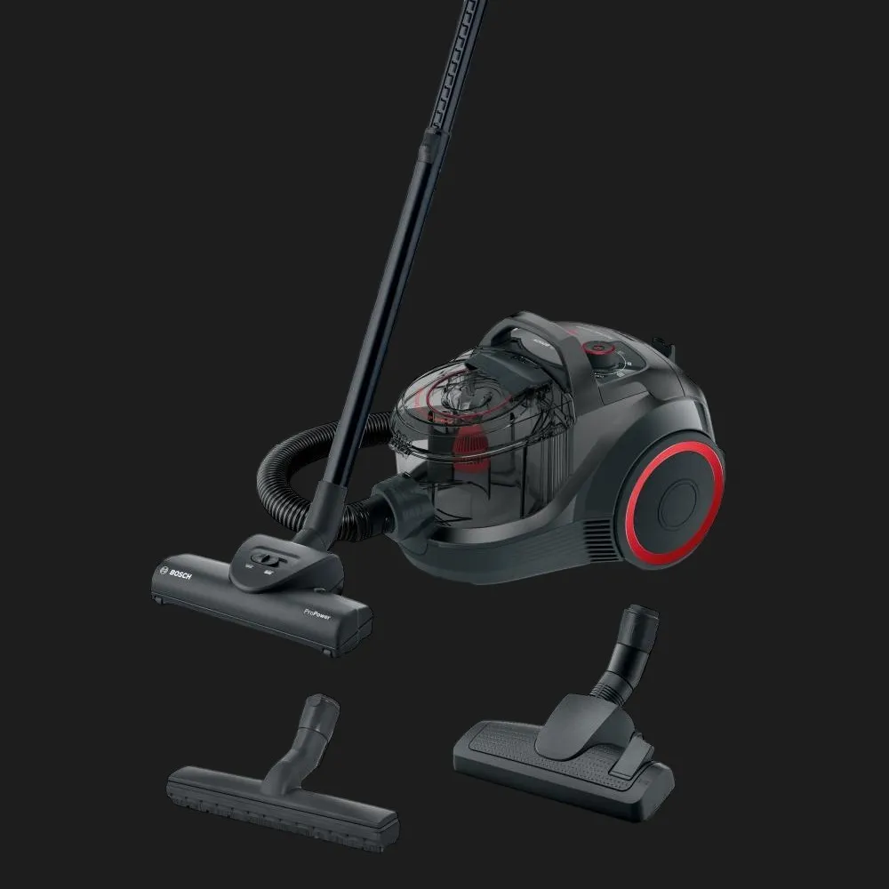 Пилосос безмішковий Bosch Serie 4 BGS21POW2 (Black)